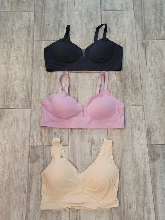 Soma Other - Soma Embliss Mesh Adjustable Bralett Embliss Bralette Wireless Bundle Size XL